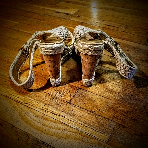 NINE WEST LADIES WEDGES - Picture 3 of 4